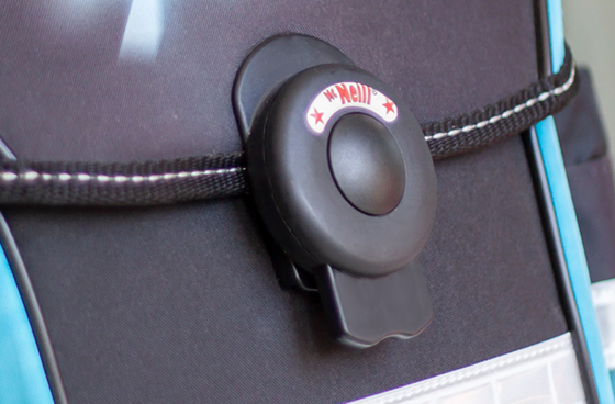 Close-Up of the customized SNAP push fastener for McNeill