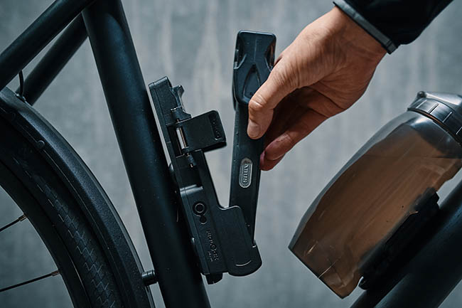 ABUS ML-BordoMount lock holder on bike 