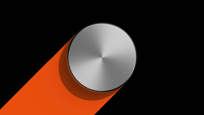 MINI TURN with aluminum handle shown from above