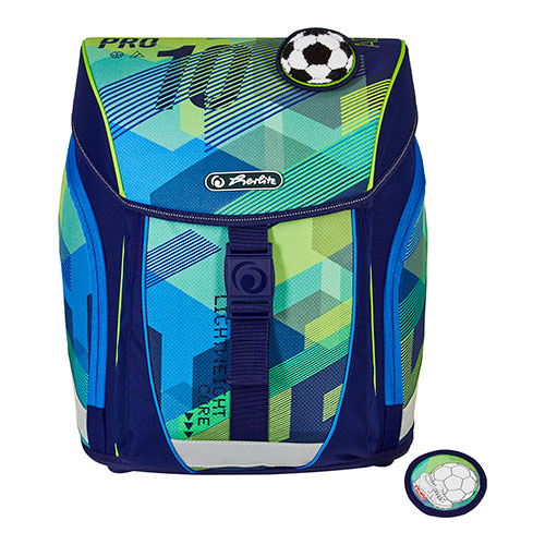 Herlitz school bag blue design