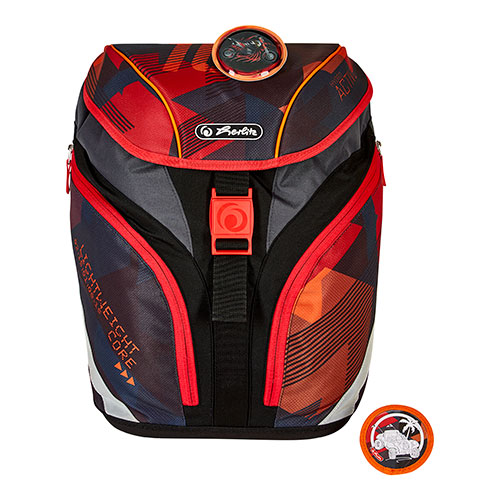 Herlitz school bag black design