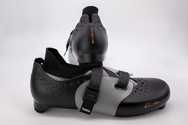 HEZO footwear black shoes with FIDLOCK buckle