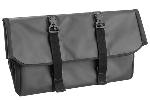 top of the bike bag by Clarijs with V-BUCKLES 