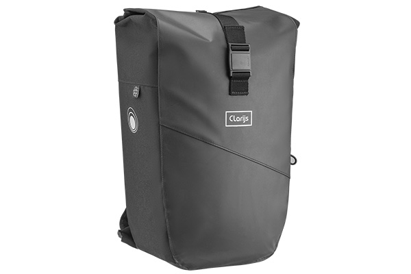 Bike bag with SNAP buckle fastener