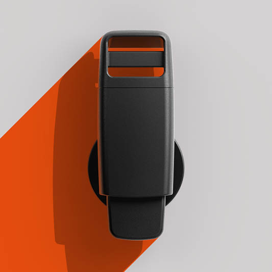 Rendered image of a SNAP push fastening combination by FIDLOCK