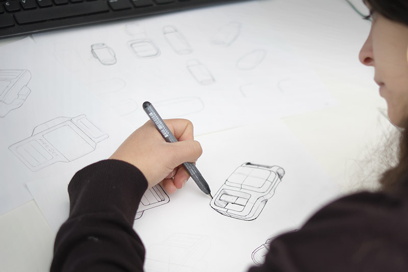 Sketch buckle