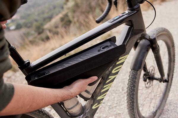 SNAP bolt on the bike bag by Canyon