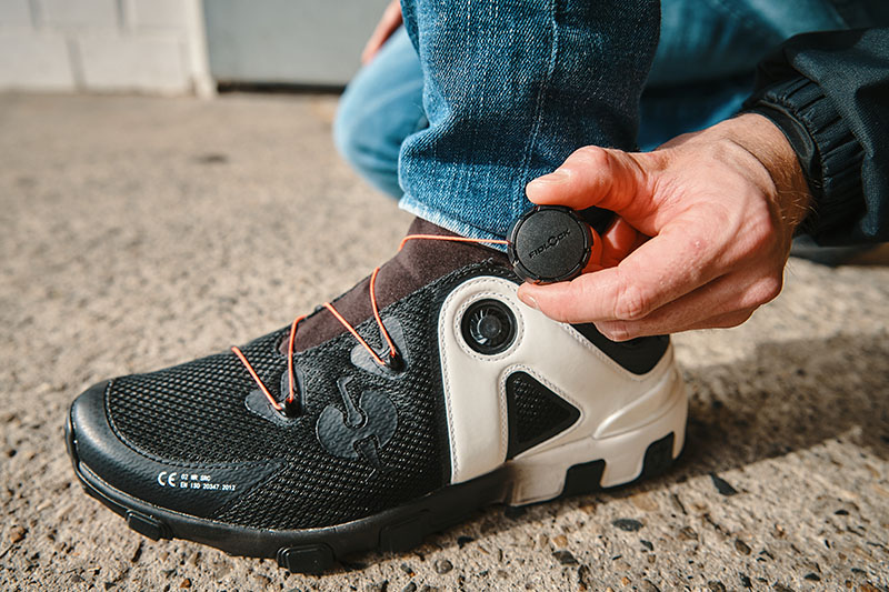Shoe with FIDLOCK WINCH