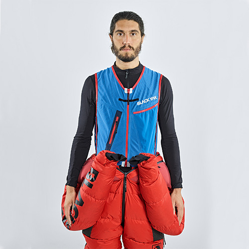 watusi suit by BLACKYAK with FIDLOCK fasteners