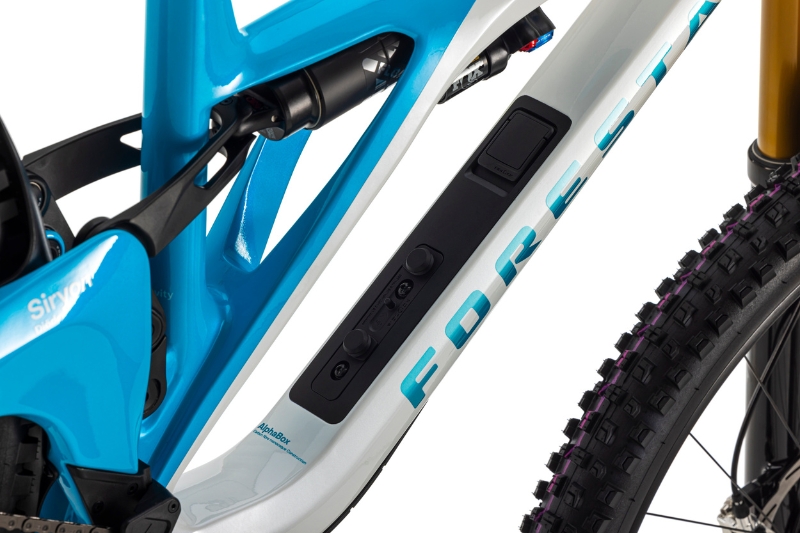 Forestal Bike with bike base and PINCLIP storage