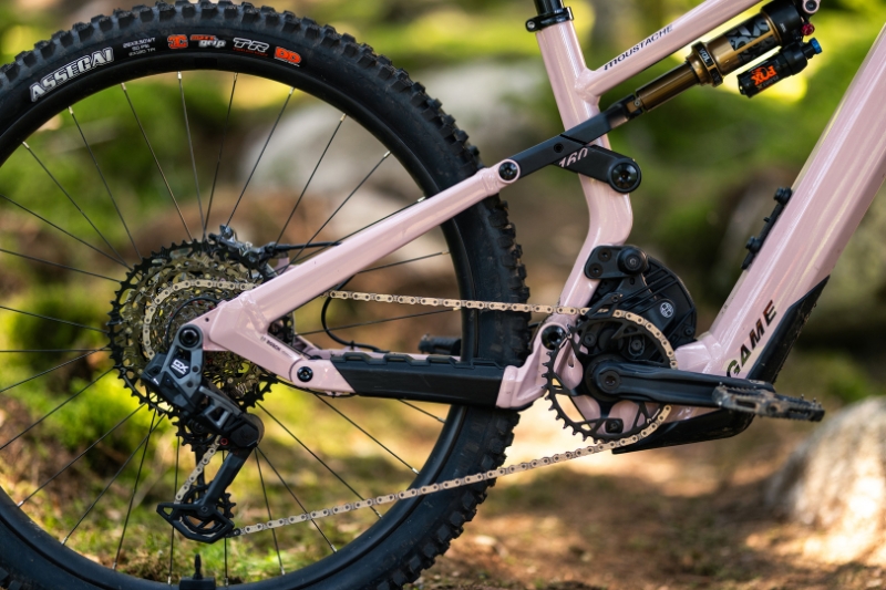 Moustache Bike with bike base