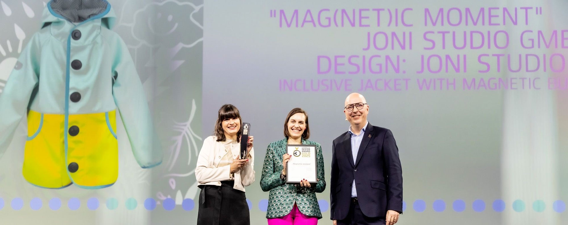 JoniStudio winning the German Design Award