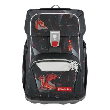 GIANT school bag with dragondesign