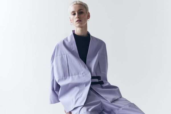 Violett jacket by wisgalla with fidlock buckles
