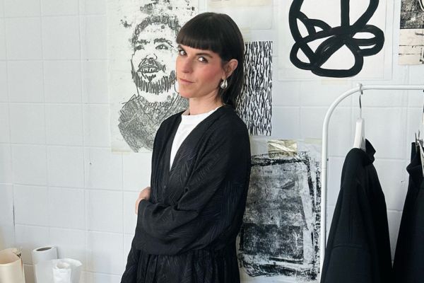 Theresa - founder and designer of the wisgalla brand