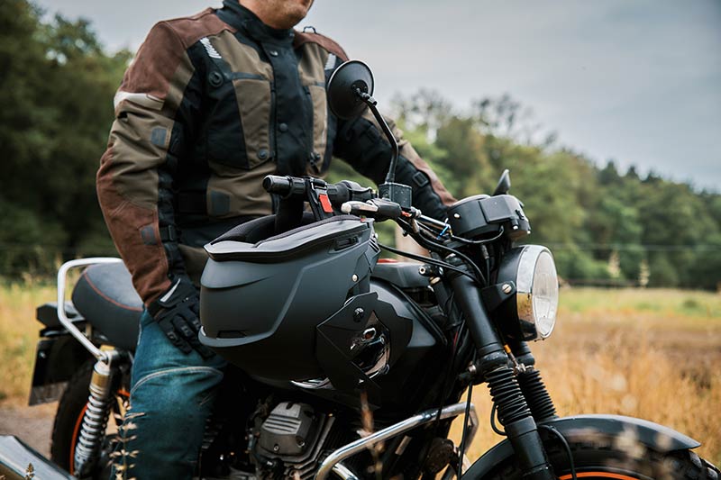 Man on motorbike