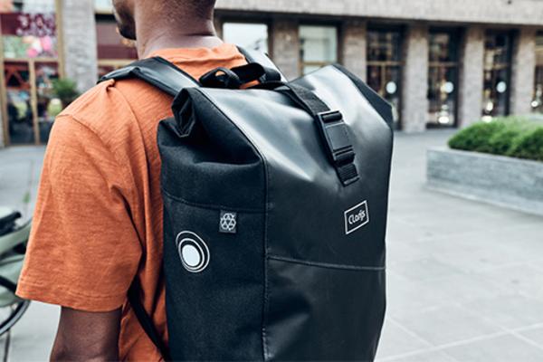 Bike bag by Clarijs with SNAP buckle 