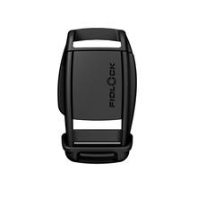 F7036 - SNAP helmet buckle 15 shaped broad grivory with slip lock - Helmschnalle - Aufsicht