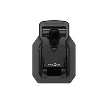 FV-11403 - V-BUCKLE 25 sewable black flap - Verschluss - Aufsicht