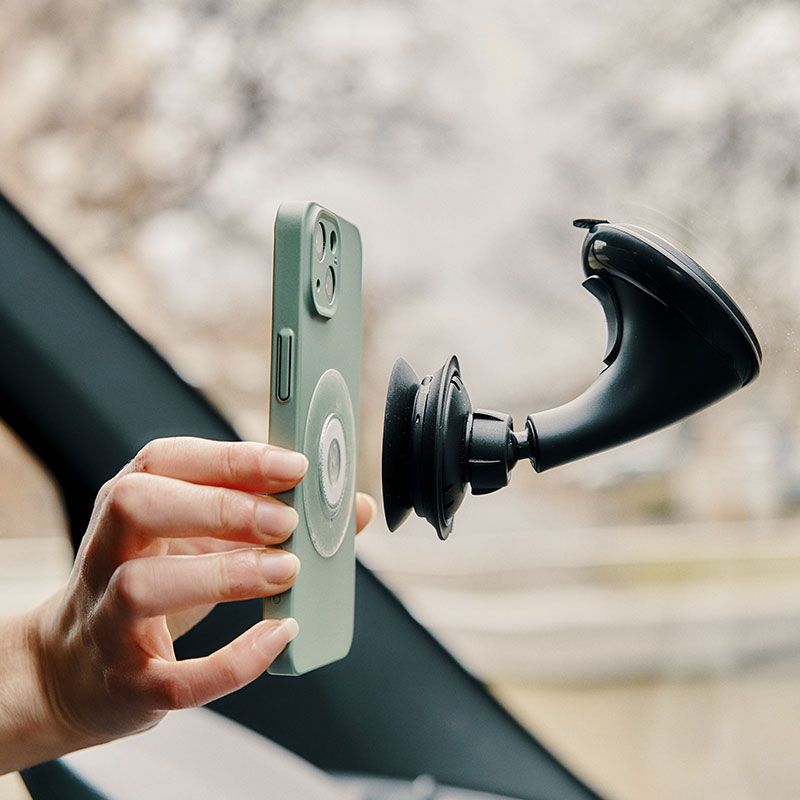 FIDLOCK-VACUUM-car-suction-base-im-Auto-Handy-mit-VACUUM-uni-phone-patch